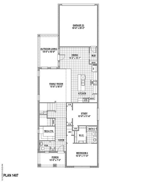 Plan 1407 1st Floor