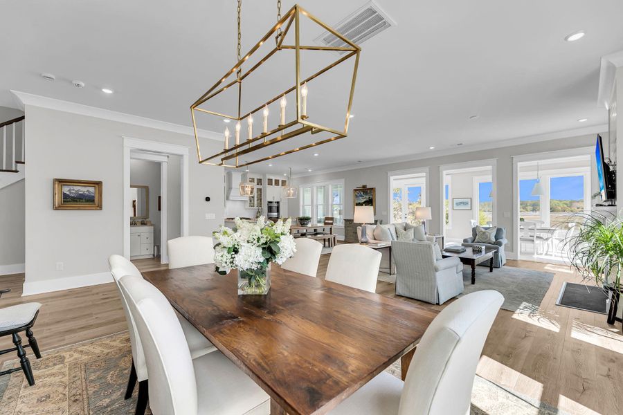 Furnished interior view inside a new home in Carolina Park: Riverside, Mount Pleasant (Image 54).