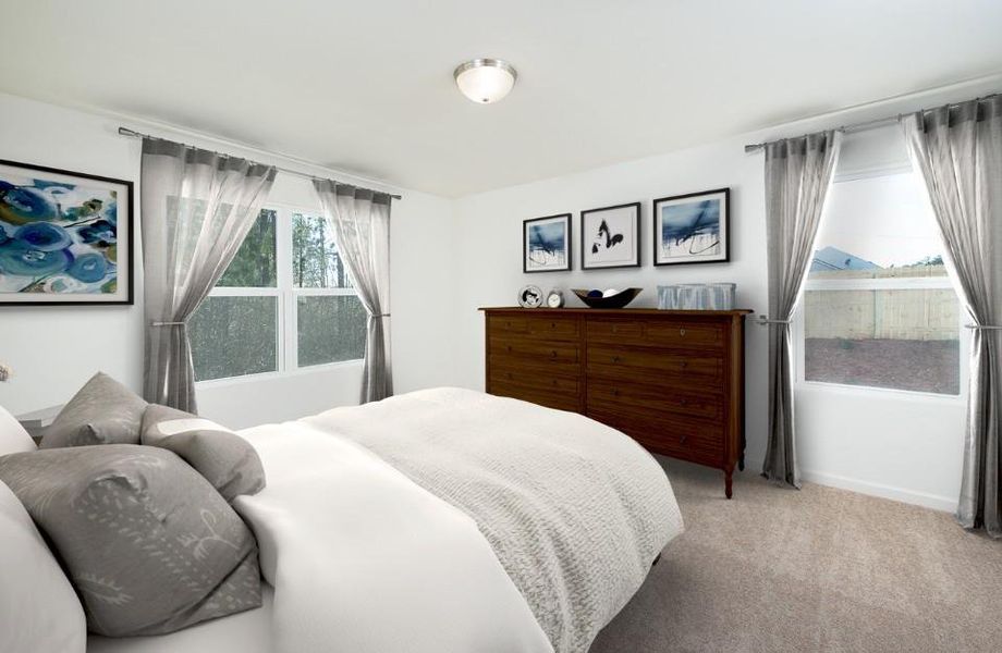 Furnished interior view inside a new home in Kingston Cove, Auburn (Image 5).