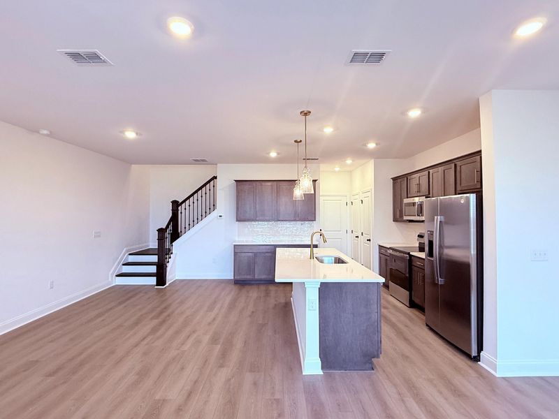 Kitchen & Stairs Kitchen & Stairs