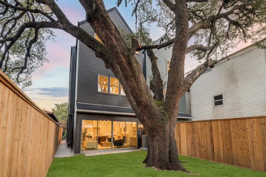Exterior details and patio area of a home in , Houston (Image 25). Exterior details and patio area of a home in , Houston (Image 25).