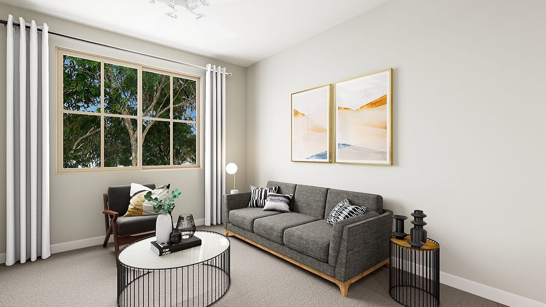 Representative furnished interior of a home built from the Tipton Plan 3507 by Tri Pointe Homes in Soleo, San Tan Valley (Image 25).