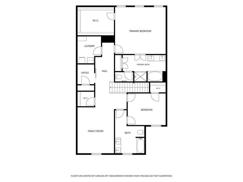 2D floor plan layout of this home in , Flowery Branch, GA (Image 5).