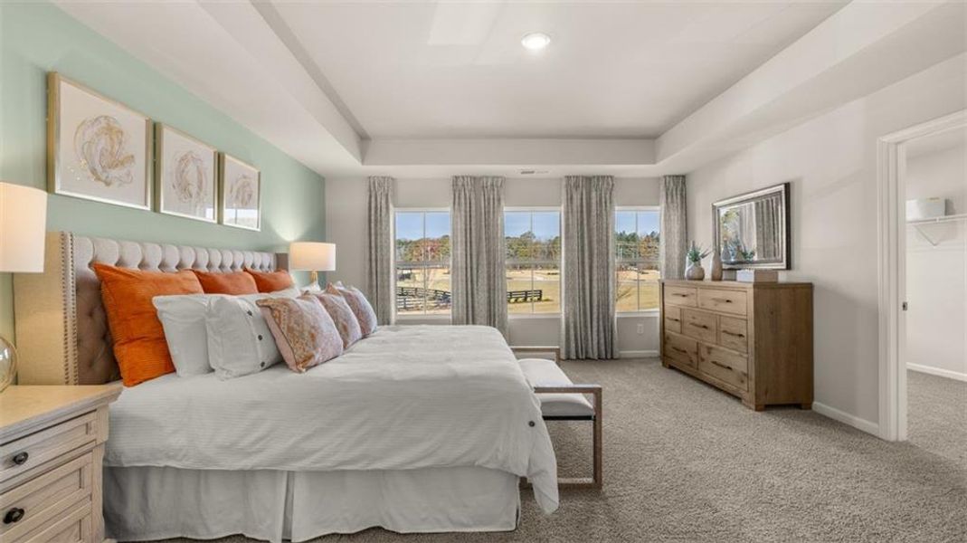 Furnished interior view inside a new home in Brookland Commons, Monroe (Image 14).