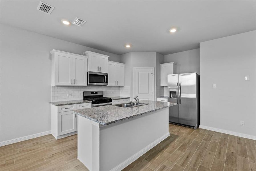 Furnished interior view inside a new home in Terra Trace, Fort Worth (Image 10).