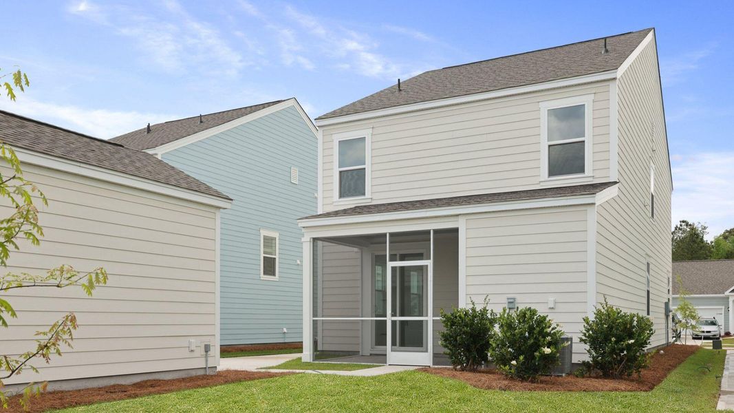 Front exterior of a new home in Sheep Island, Summerville, SC, highlighting curb appeal (Image 22).