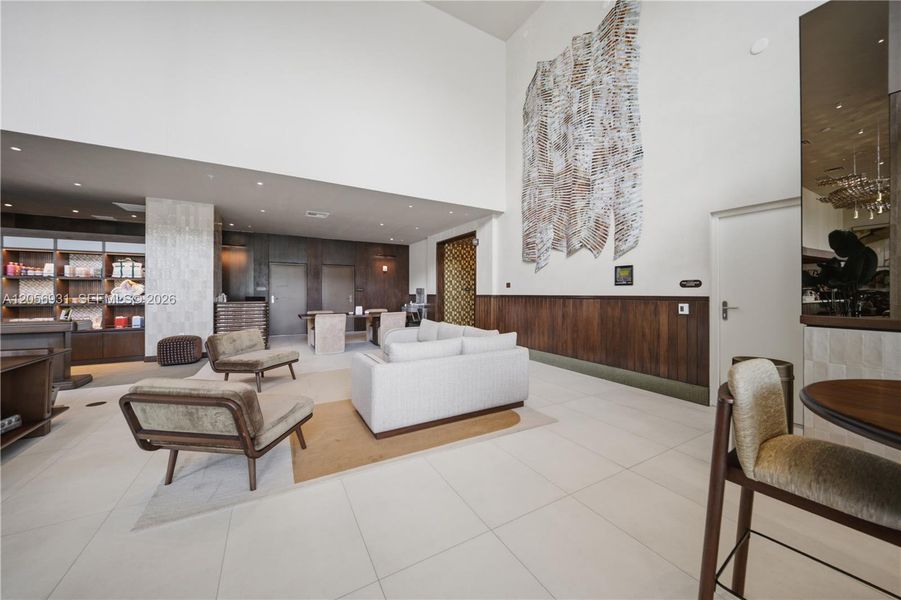 Furnished interior view inside a new home in , Miami (Image 12).