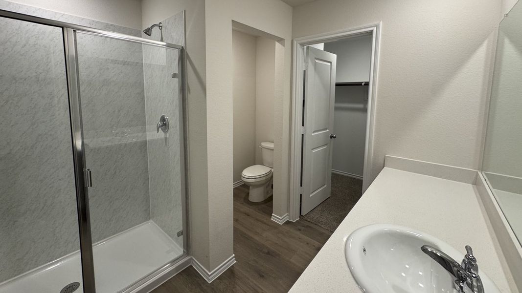 Furnished interior view inside a new home in Creeks at Burnett Trail, Canton (Image 5).