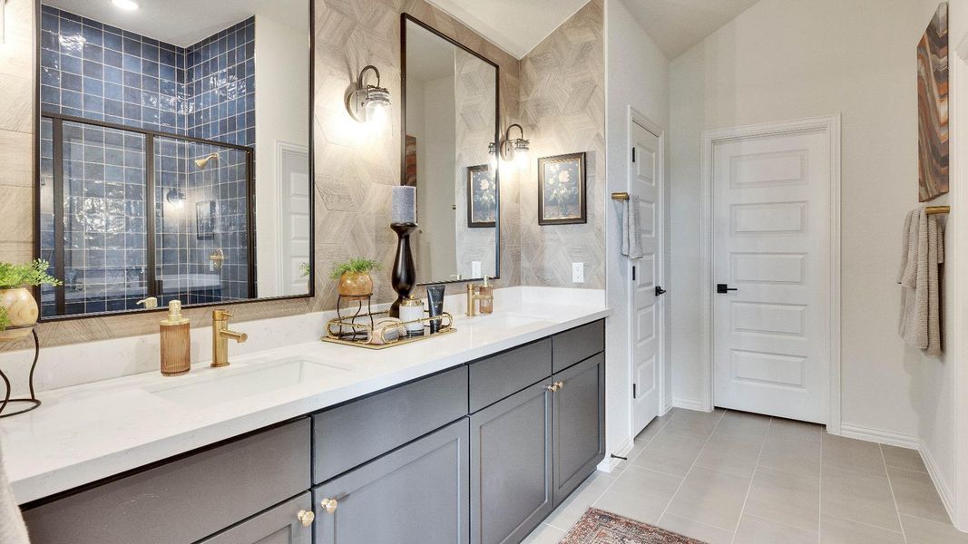 Model home photos of similar floorplans, not pictures of actual home.