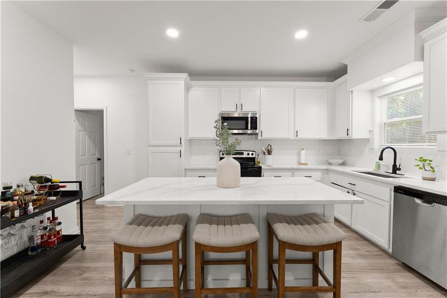 Furnished interior view inside a new home in , Lula (Image 13).