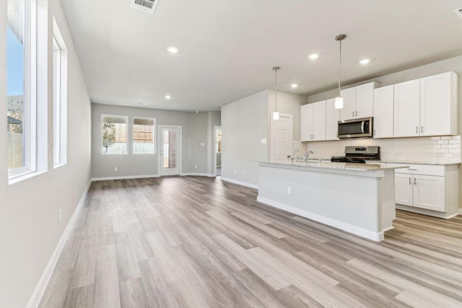 Photo is not of the actual home, but is an inspirational photo of builder’s model home and may depict options, furnishings, and/or decorator features that are not included