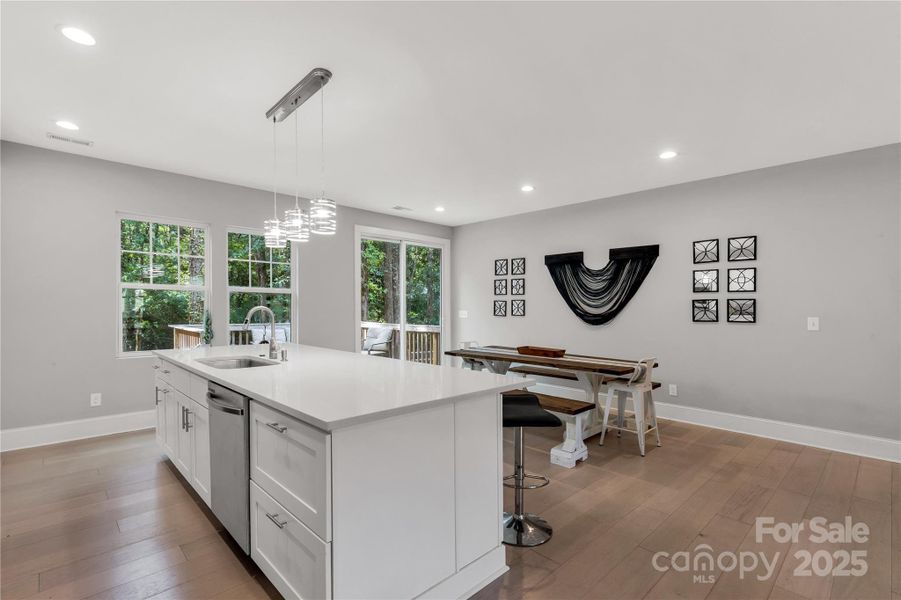Furnished interior view inside a new home in , York (Image 5).