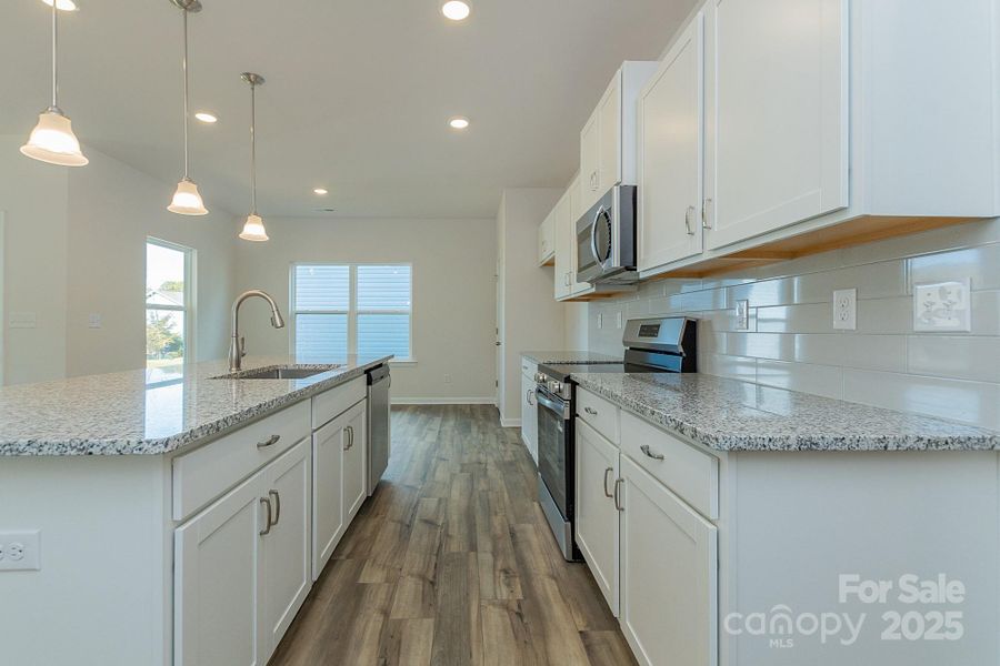 Furnished interior view inside a new home in Country Club Village, Salisbury (Image 8).