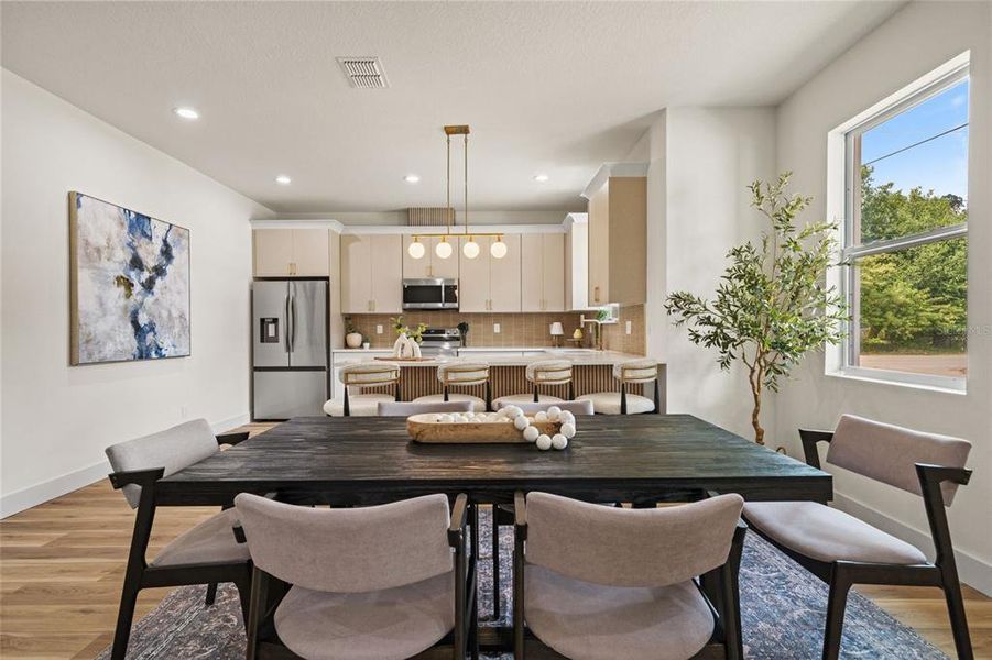 Furnished interior view inside a new home in , Tampa (Image 10).