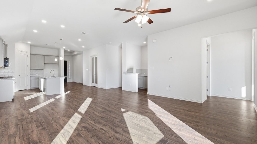 Furnished interior view inside a new home in Wildflower Ranch, Fort Worth (Image 11).