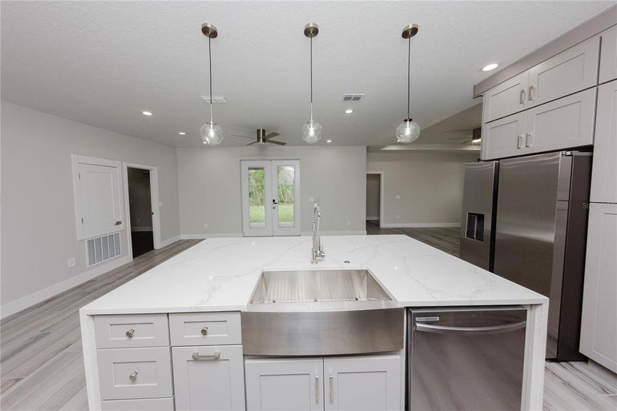 Furnished interior view inside a new home in , Eustis (Image 17).
