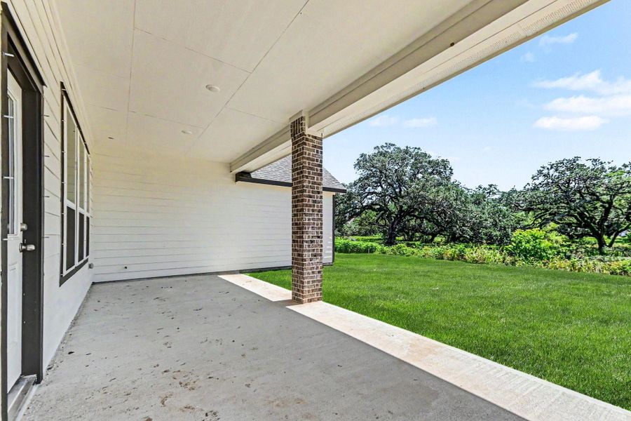 Exterior details and patio area of a home in Little River Ranch, Bay City (Image 3). Exterior details and patio area of a home in Little River Ranch, Bay City (Image 3).