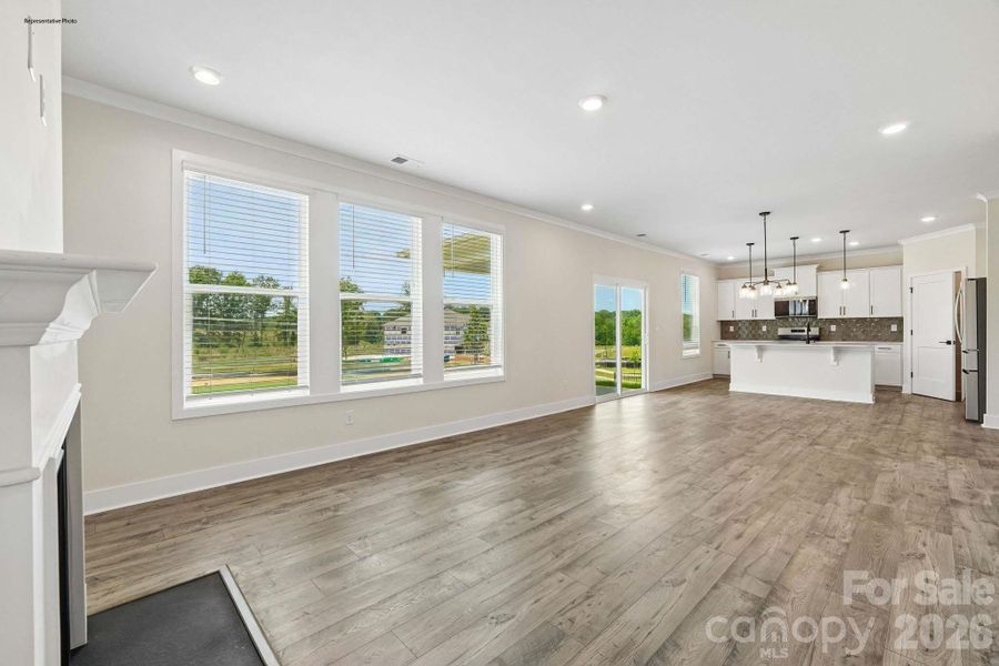Spacious, unfurnished interior of a new home in Avalon of Gastonia, Gastonia (Image 15).