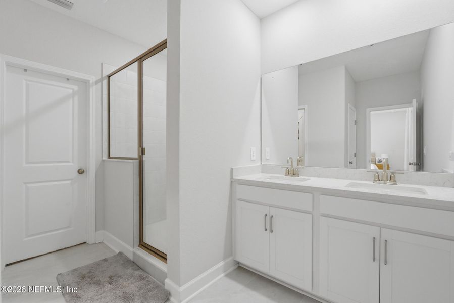 Furnished interior view inside a new home in , Fernandina Beach (Image 16).