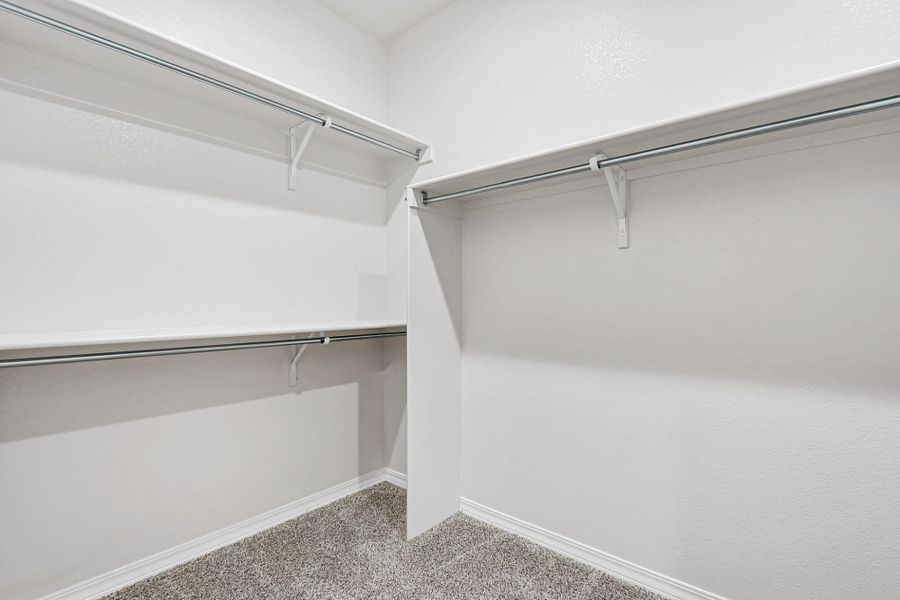 Representative unfurnished interior of a home built from the Desert Willow by View Homes in Paseos Del Este, Horizon City (Image 34). Representative unfurnished interior of a home built from the Desert Willow by View Homes in Paseos Del Este, Horizon City (Image 34).