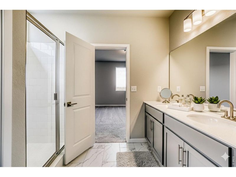 Furnished interior view inside a new home in Hidden Creek, Frederick (Image 20).