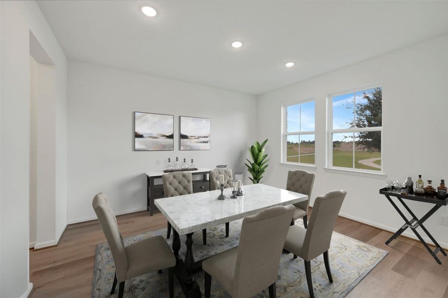 Elegant dining room Elegant dining room