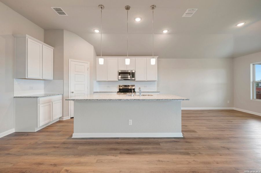 Furnished interior view inside a new home in Legacy Hills, San Antonio (Image 7).