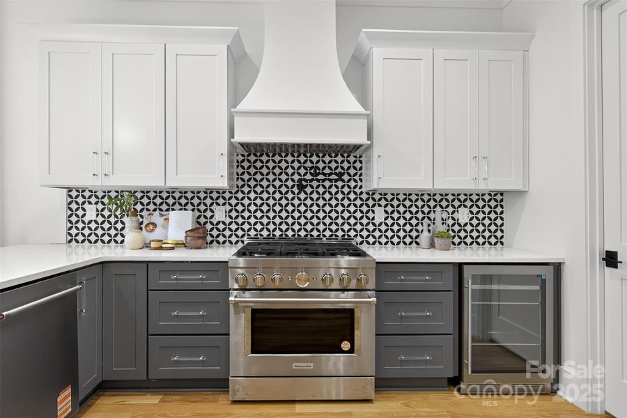 Furnished interior view inside a new home in , Charlotte (Image 25).