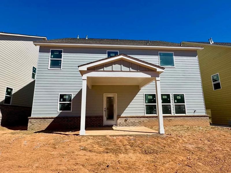 Covered Patio Construction Progress Covered Patio Construction Progress