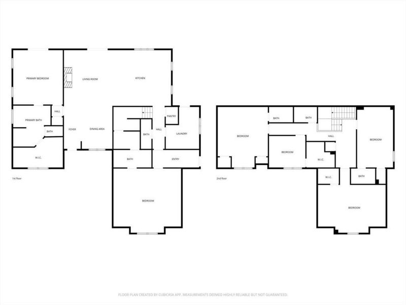 2D floor plan layout of this home in , Carrollton, GA (Image 5).