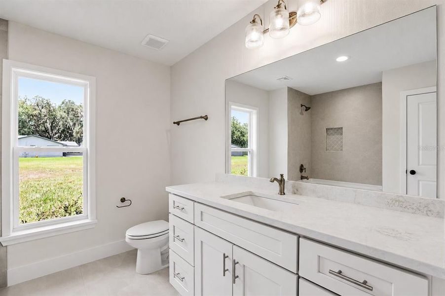 Furnished interior view inside a new home in , Umatilla (Image 13).