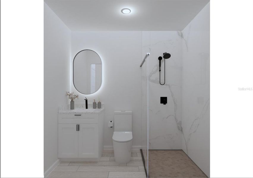 Furnished interior view inside a new home in , Dunnellon (Image 3).