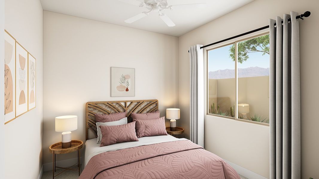 Representative furnished interior of a home built from the Rosemary Plan 40-2 by Tri Pointe Homes in Soleo, San Tan Valley (Image 14).