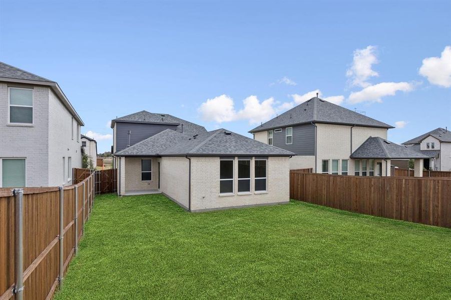 Exterior details and patio area of a home in Santorini, Seagoville (Image 2). Exterior details and patio area of a home in Santorini, Seagoville (Image 2).
