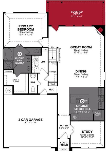 2D floor plan layout of this home in Churchill, Anna, TX (Image 4). 2D floor plan layout of this home in Churchill, Anna, TX (Image 4).