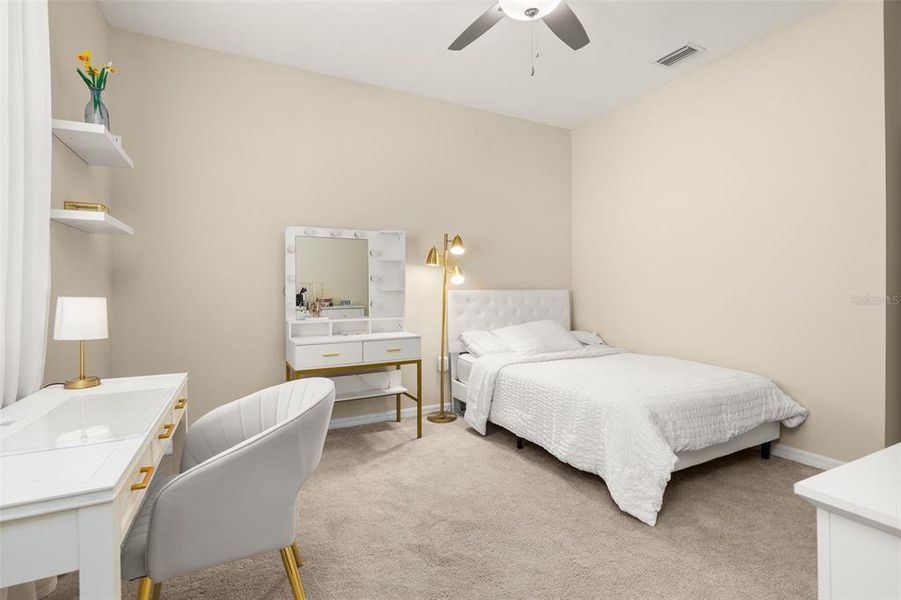 Furnished interior view inside a new home in Farm at Varrea, Plant City (Image 11). Furnished interior view inside a new home in Farm at Varrea, Plant City (Image 11).