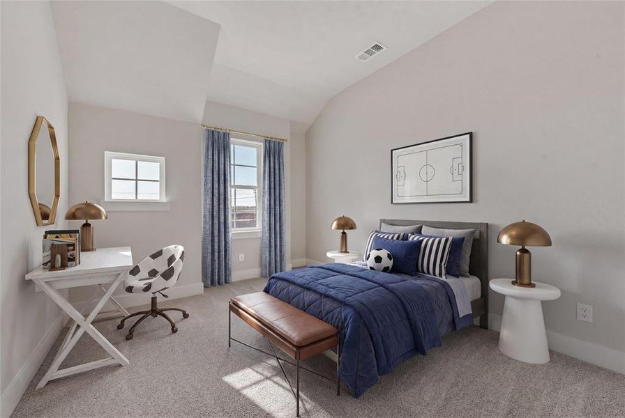 Furnished interior view inside a new home in Grand Estates of Anna, Anna (Image 19).