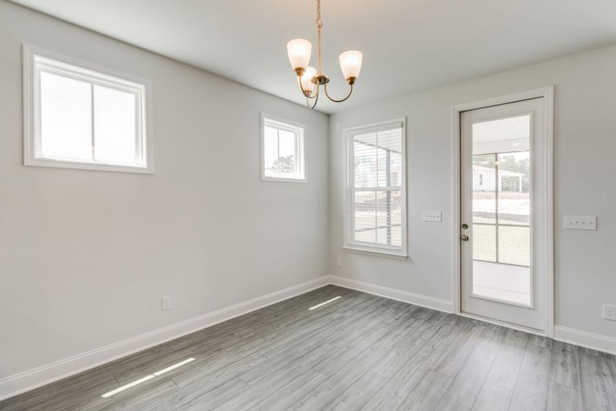 Spacious, unfurnished interior of a new home in Pecan Orchard, Elgin (Image 39).