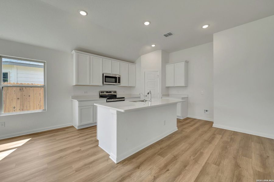 Furnished interior view inside a new home in Greenspoint Heights, Seguin (Image 9). Furnished interior view inside a new home in Greenspoint Heights, Seguin (Image 9).