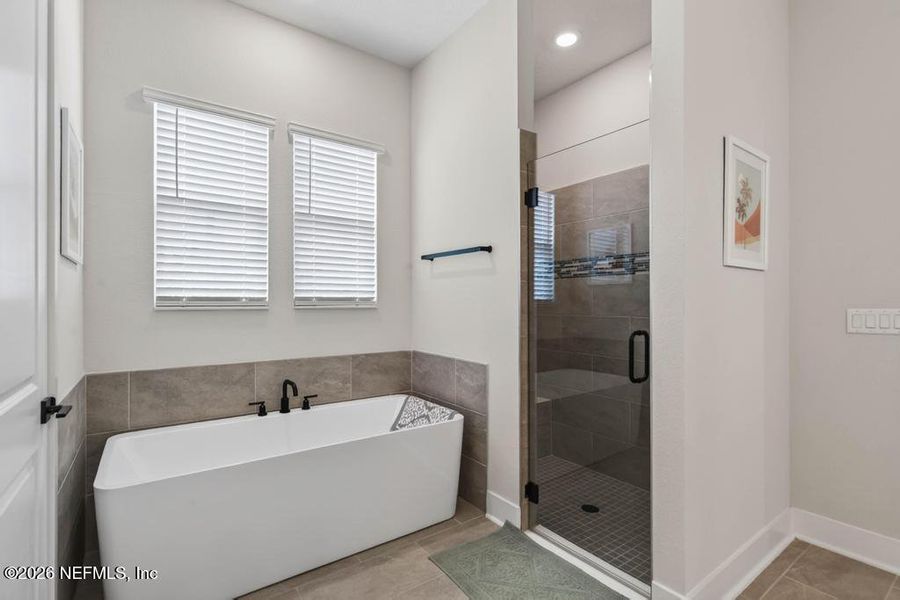 Furnished interior view inside a new home in , Hilliard (Image 56).