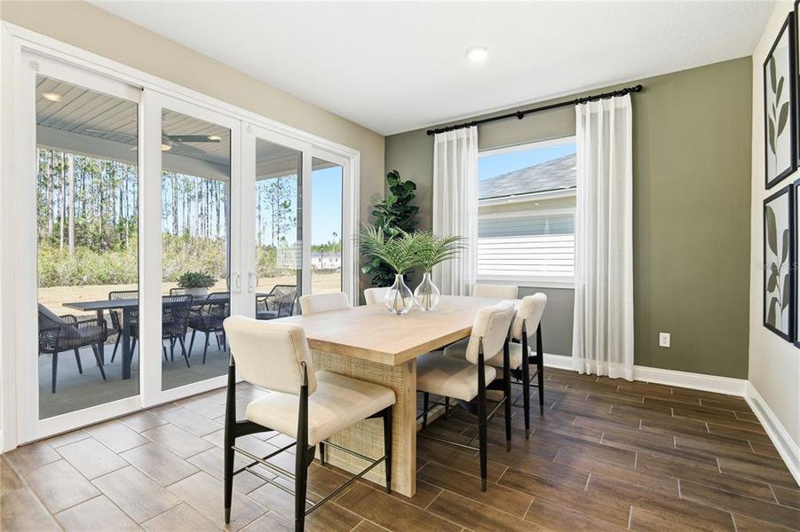 Furnished interior view inside a new home in Maple Ridge, Palmetto (Image 19). Furnished interior view inside a new home in Maple Ridge, Palmetto (Image 19).