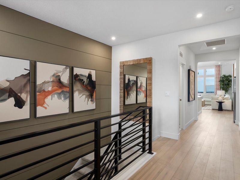 Furnished interior view inside a new home in Jackson Creek, Monument (Image 39).
