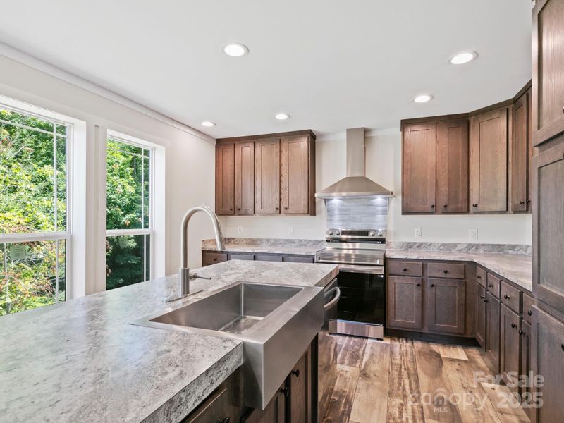 Furnished interior view inside a new home in , Weaverville (Image 4). Furnished interior view inside a new home in , Weaverville (Image 4).