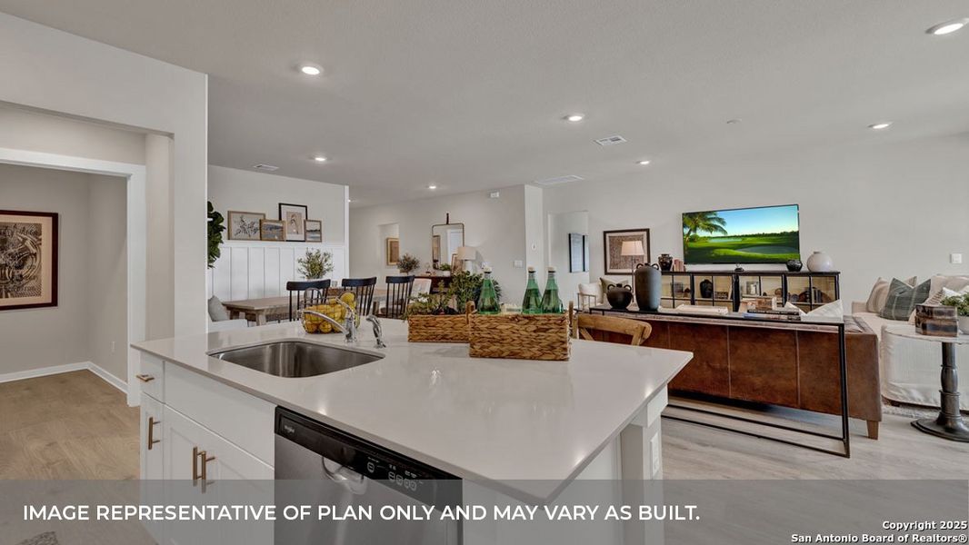 Furnished interior view inside a new home in Hartland Ranch, Lockhart (Image 24).