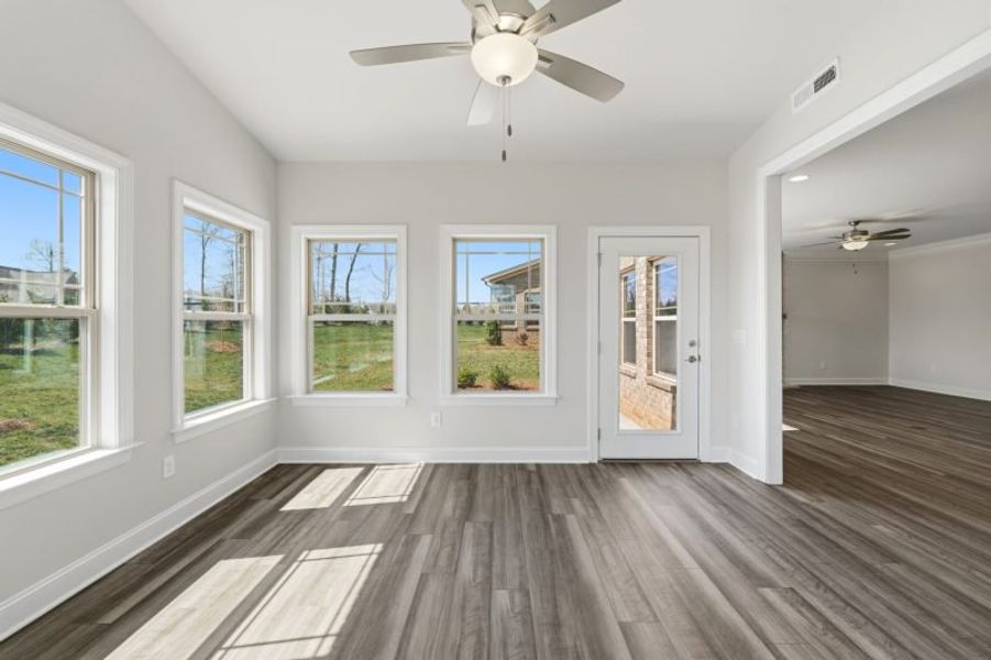 Spacious, unfurnished interior of a new home in Blacksmith, Stokesdale (Image 75).