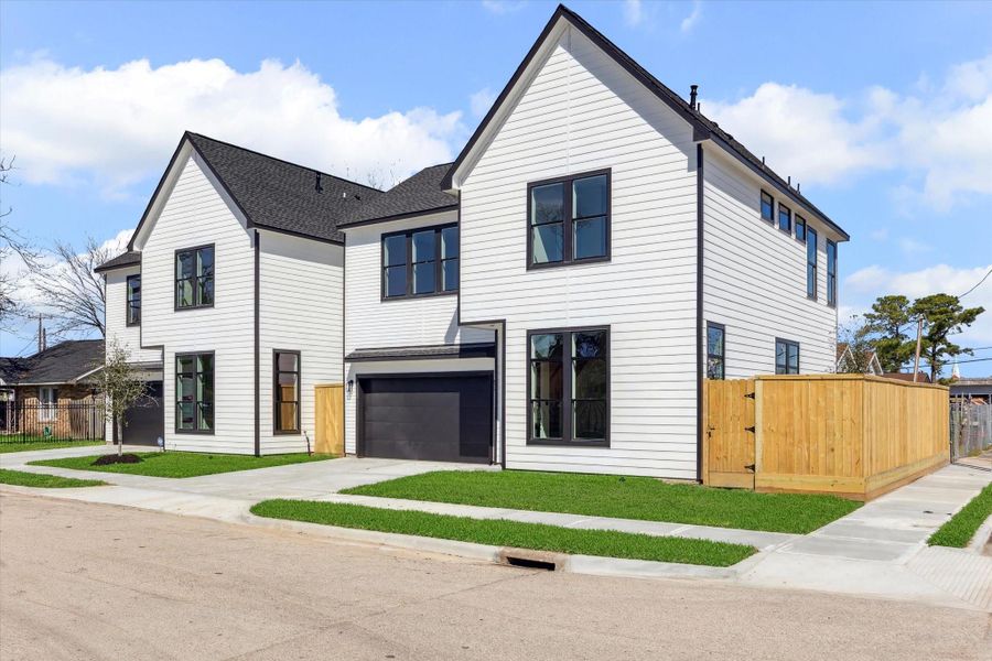 Front exterior of a new home in , Houston, TX, highlighting curb appeal (Image 16).