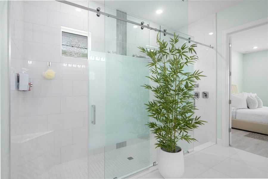 Furnished interior view inside a new home in , Port St. Lucie (Image 27).