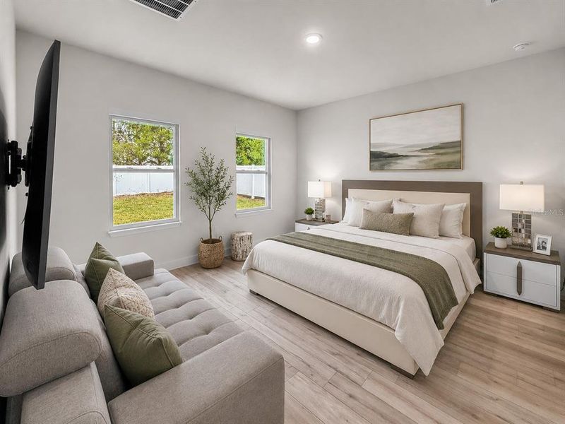 Furnished interior view inside a new home in , Ocala (Image 13).
