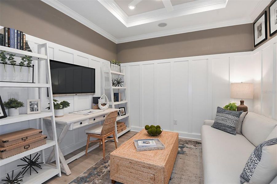 Furnished interior view inside a new home in Skye Ranch Community Group Page, Sarasota (Image 6).