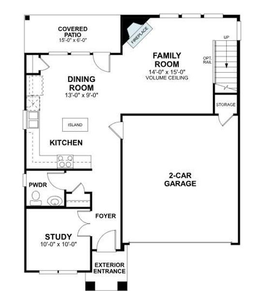 2D floor plan layout of this home in Cedar Brook, Leander, TX (Image 5). 2D floor plan layout of this home in Cedar Brook, Leander, TX (Image 5).